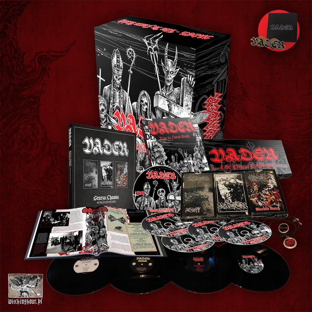 VADER - LIVE IN NECRO REICH (SPECIAL BOX 4LPs +4CD