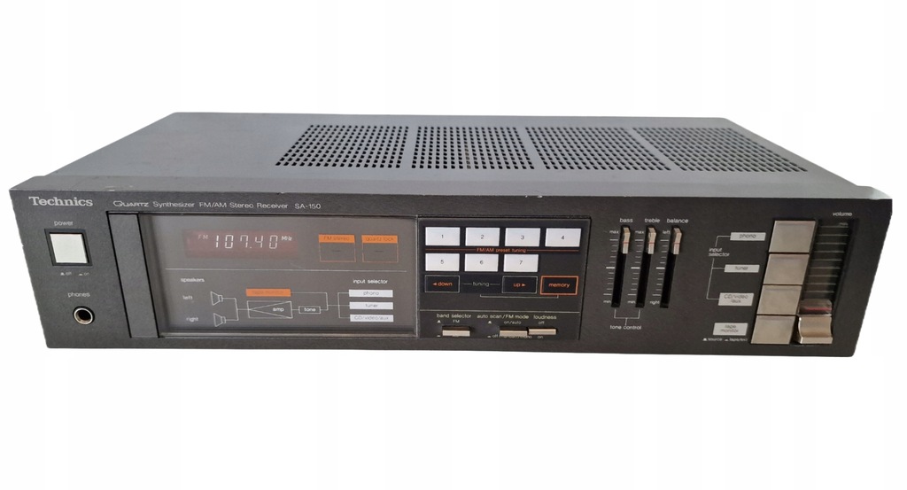 Amplituner technics SA-150 SA 150 tuner radio wzmacniacz