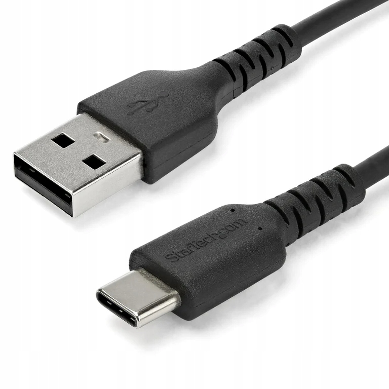 StarTech RUSB2AC2MB kabel USB USB 2.0 2 m USB A USB C Czarny