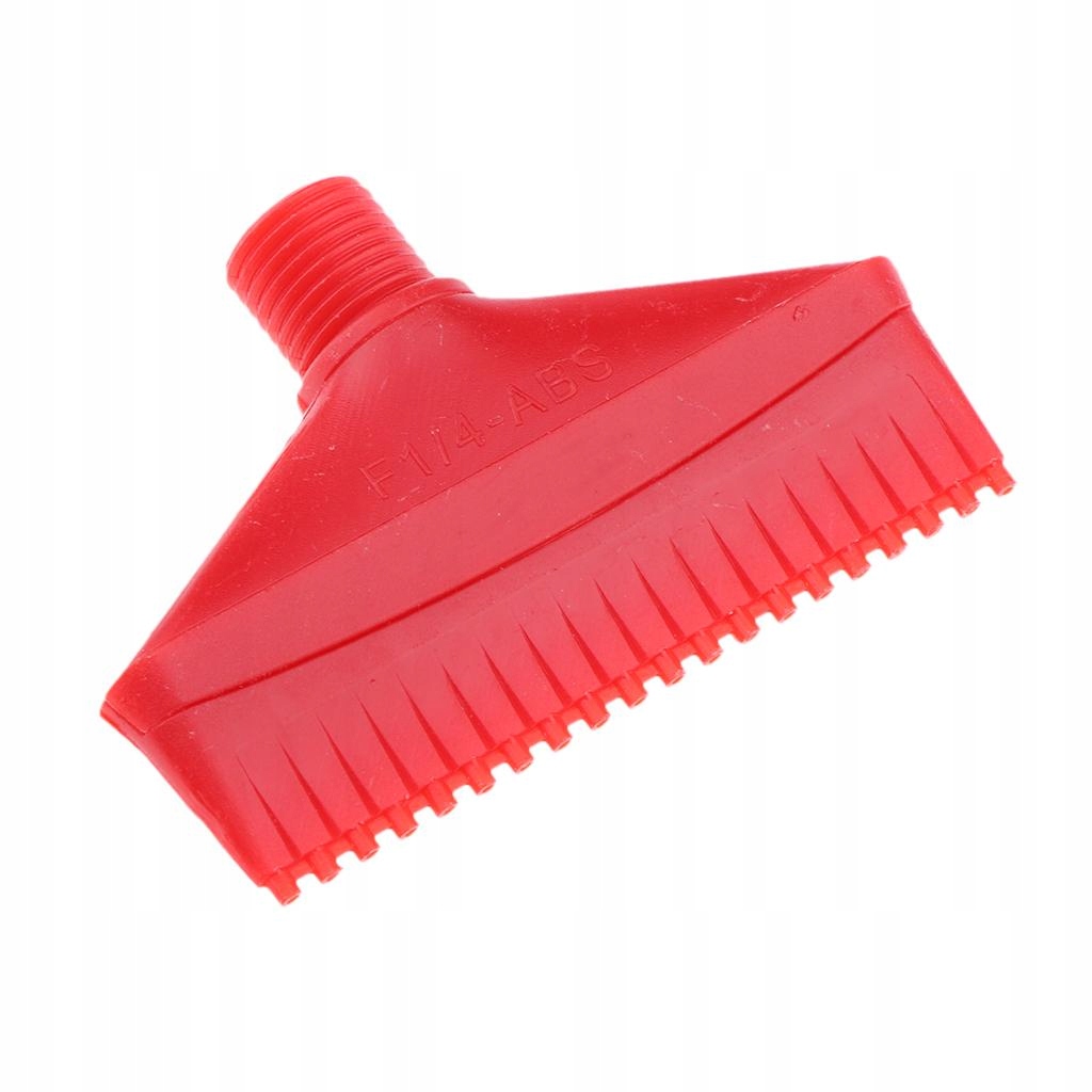 Multi Blow Flat Fan Nozzle Air Nozzle Air Knife 1/4in BSPT Red 70mm