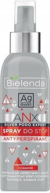 Bielenda ANX Silver Podo Expert Spray antyperspira