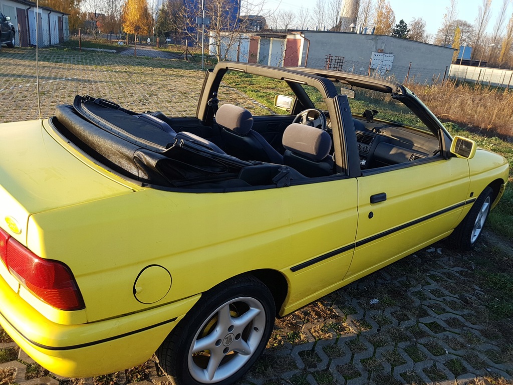 Ford Escort cabrio 93' 1.6 16v super stan