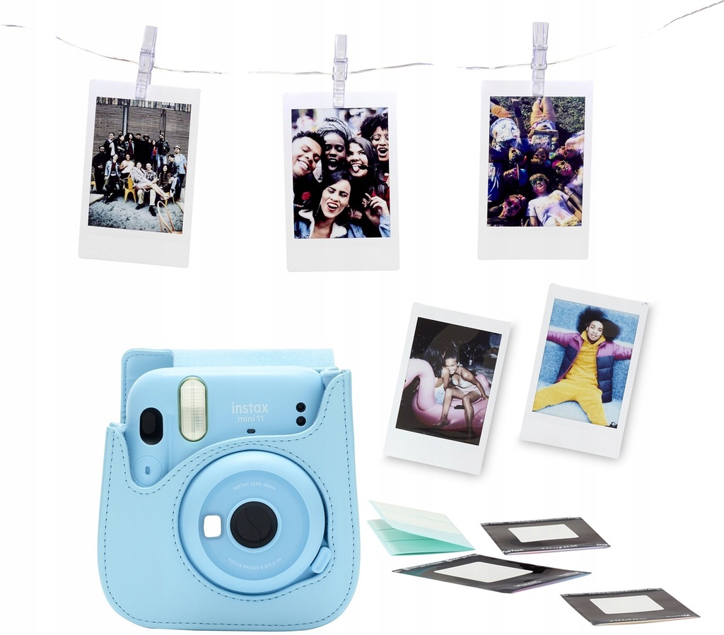 Купить Синяя камера FUJIFILM Instax Mini 11: отзывы, фото, характеристики в интерне-магазине Aredi.ru