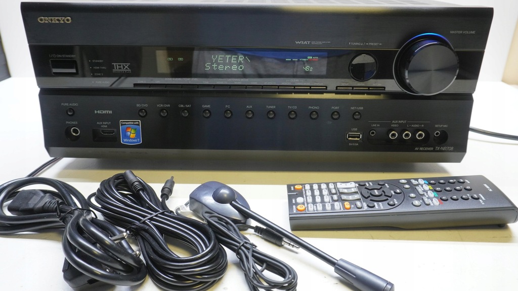 Amplituner 7.2 Onkyo TX-NR708 PILOT NET GWARANCJA