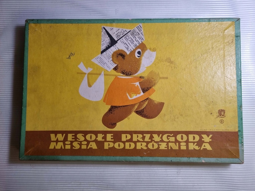 Wesołe przygody Misia Podróżnika, gra RETRO z PRL