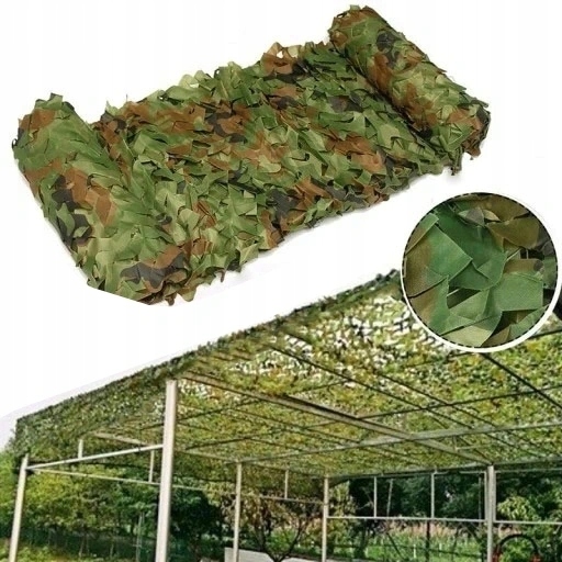Wojskowa SIATKA MASKUJĄCA US Army 1.5*10m Woodland