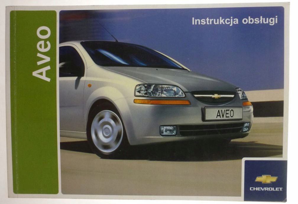 Chevrolet Aveo - instrukcja obsługi