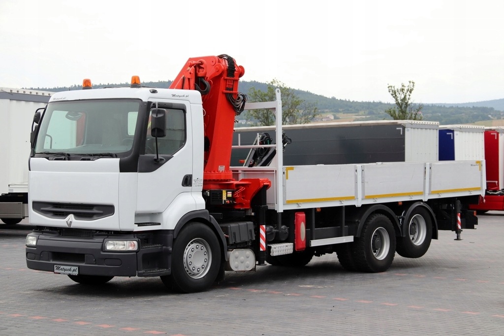 RENAULT PREMIUM 420 / 6X2 / HDS PALFINGER PK 44002