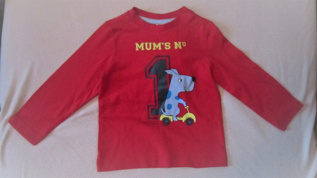 NOWA - C&A - Mum's No 1 - bluzka rozm. 80