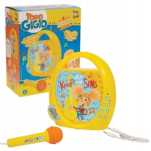 KARAOKE GIOCHI PREZIOSI TPG27000 WŁOSKI + MIKROFON