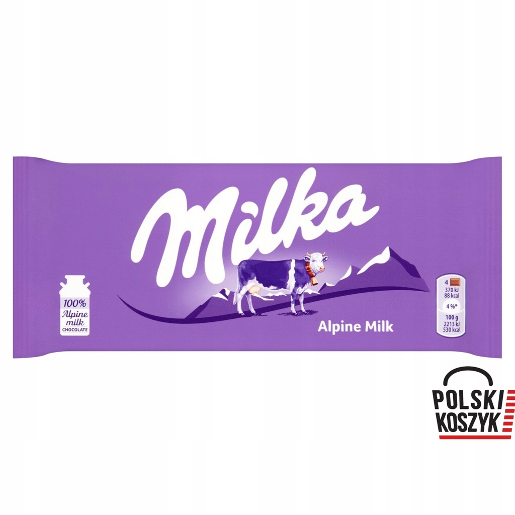 Milka Czekolada Alpine Milk 100 g