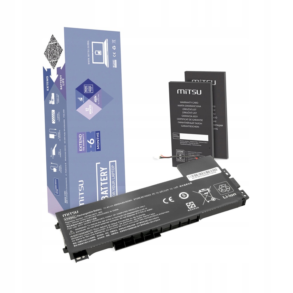 Akumulator 808398-2B1 do HP ZBook 11,4V LI-PO 52Wh