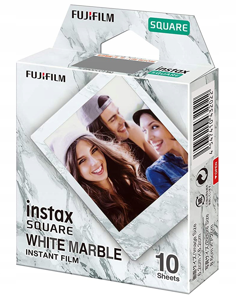 Купить Fujifilm Instax Square Белая мраморная вставка 10 шт.: отзывы, фото, характеристики в интерне-магазине Aredi.ru