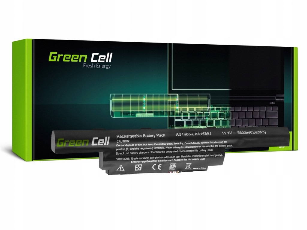 Bateria do laptopów Acer litowo-jonowa 5600 mAh