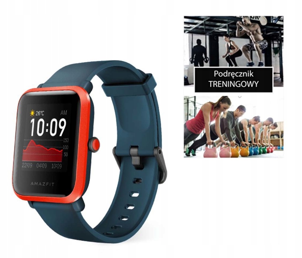 SMARTWATCH XIAOMI AMAZFIT BIP S RED ORANGE - 9429283407 - oficjalne ...