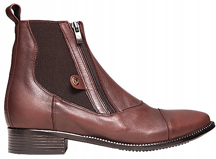 HIPPICA sztyblety jeździeckie Elite 40 brązowe