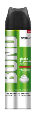 BOND pianka do golenia SPEEDMASTER 250ml