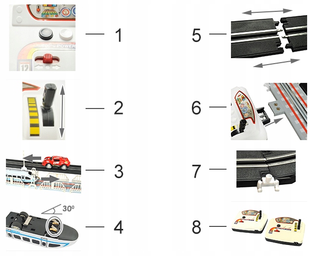 Купить Огромный электропоезд на гоночной трассе Auto 630: отзывы, фото, характеристики в интерне-магазине Aredi.ru