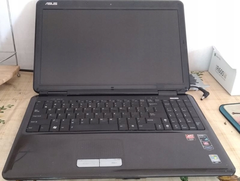 Laptop Asus K50AB uszkodzony