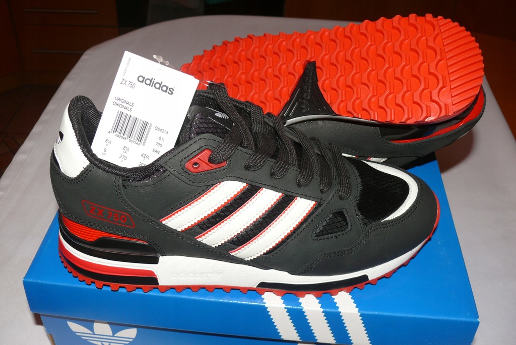 Buty Adidas ZX 750 G64214 43 1/3 EU 27,5 CM - 12375853254