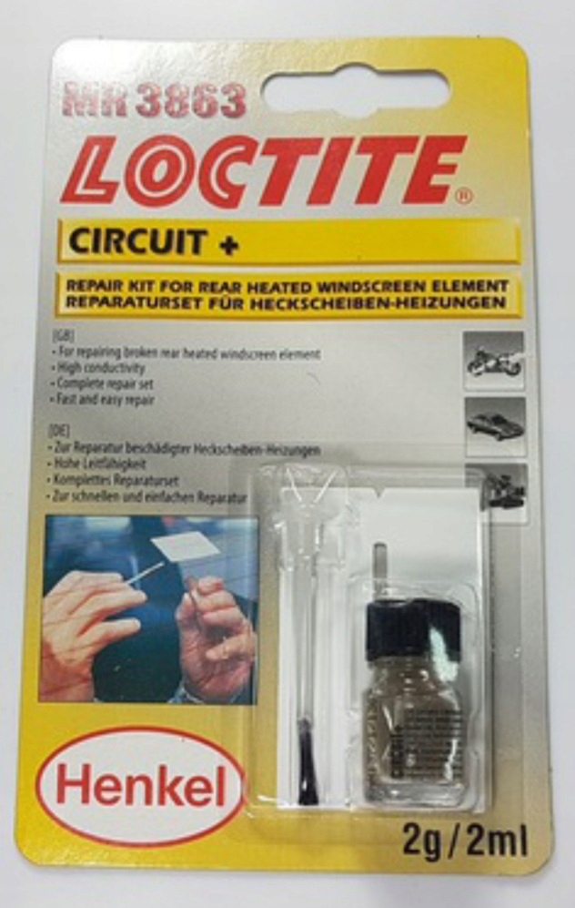 LOCTITE 3863 do naprawy ogrzewania tylnej szyby