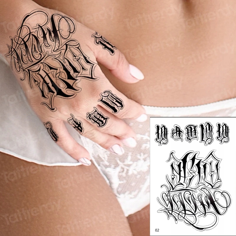 Mężczyźni tatuaż mały magiczny wampir tatuaż ręka róża tatuaż twarz
