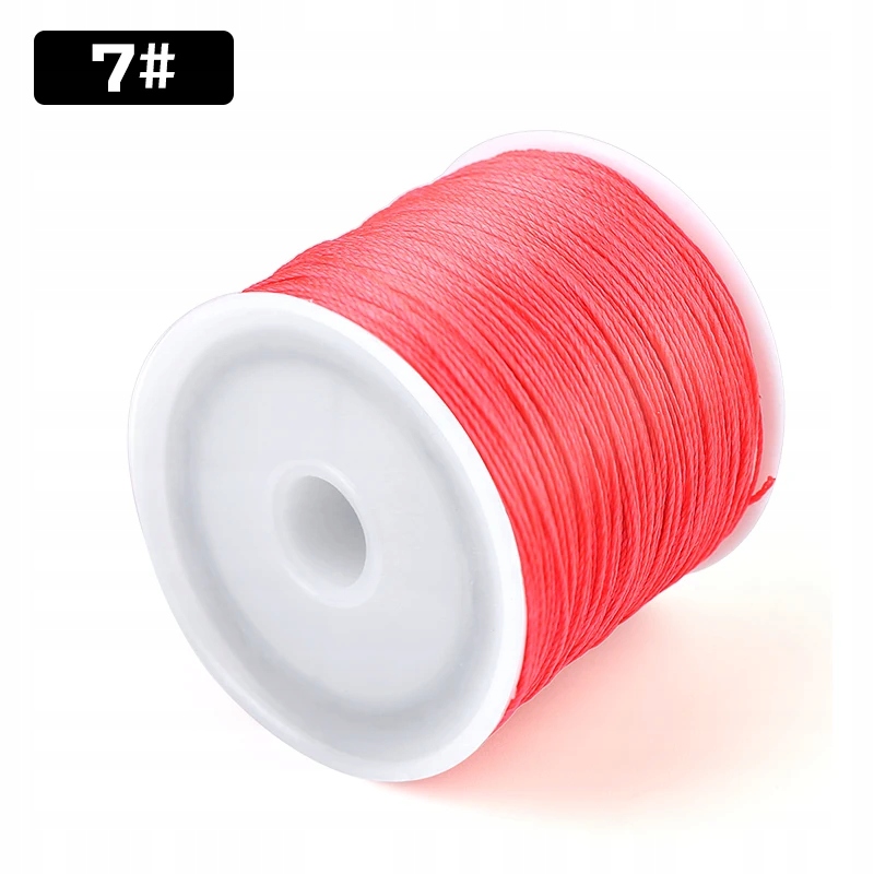 Fenrry 0.5mm Colorful Waxed Cord Waxed Thread Cord