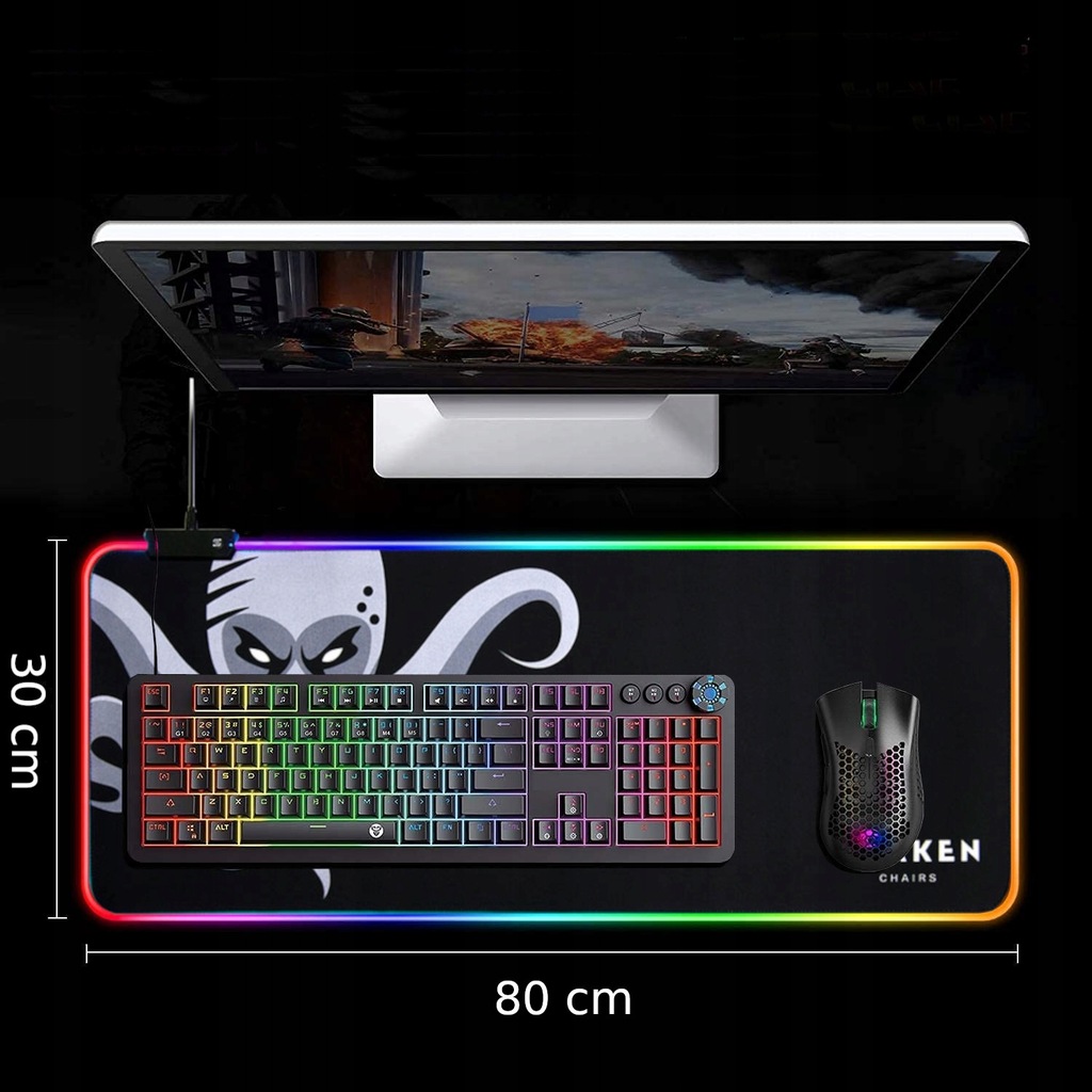 Купить Gamer SET RGB PAD, подставка для наушников: отзывы, фото, характеристики в интерне-магазине Aredi.ru