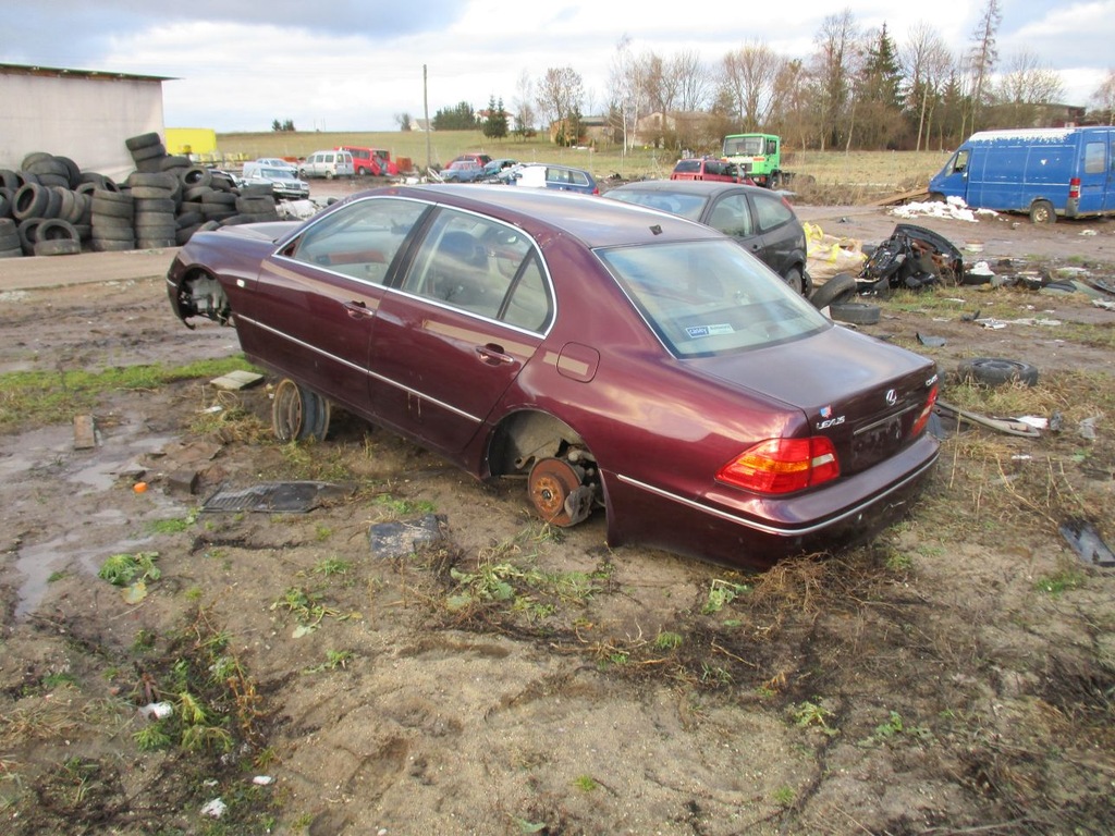 LEXUS LS430 III TARCZE HAMULCOWE TYŁ TYLNE KOMPLET