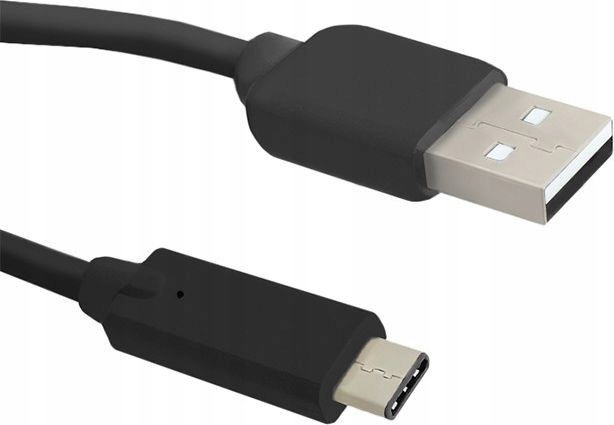 Kabel USB Qoltec USB A -> USB C (M/M) Czarny 1.