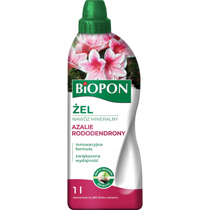 Nawóz do rododendronów i azalii Biopon żel 1l