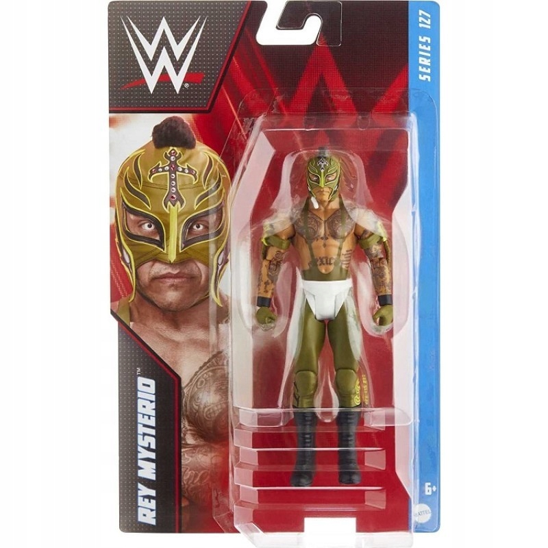 WWE WRESTLING RUCHOMA FIGURKA REY MYSTERIO GDF62 HDD04