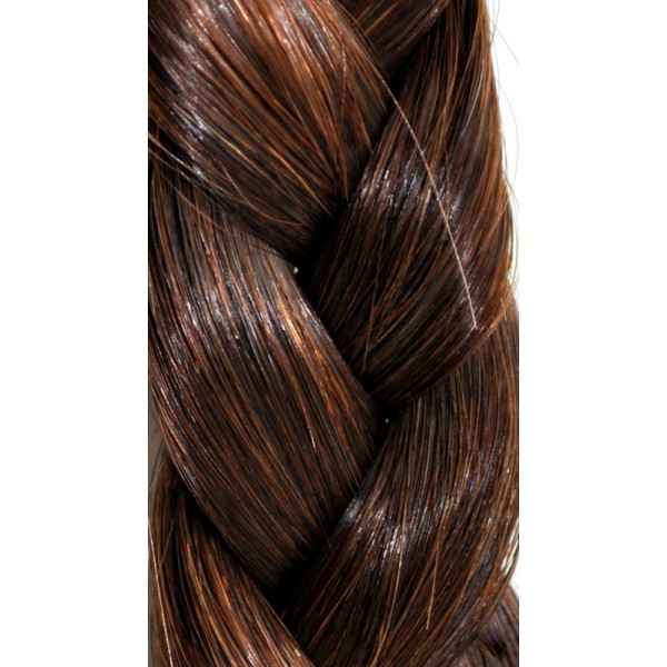 NATURALNE PASEMKA 55cm REMY 0,5g #4 Średni Brąz