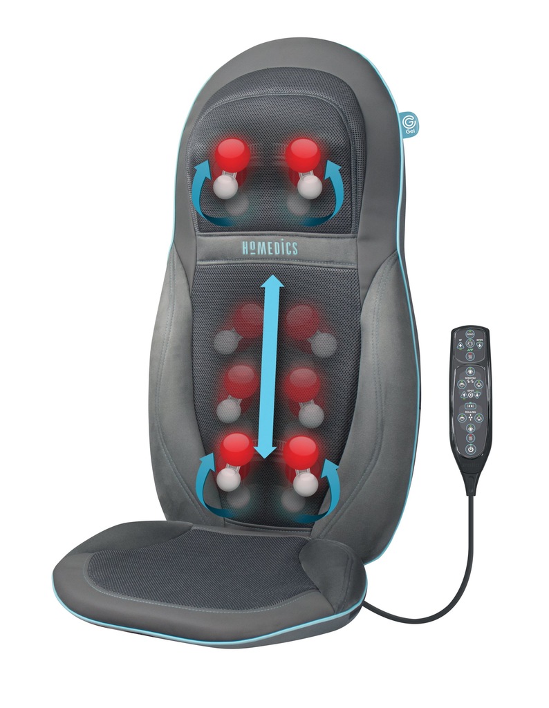 Mata masująca HoMedics Shiatsu GEL 2 w 1 SGM-1600H GW36 uszkodzony karton