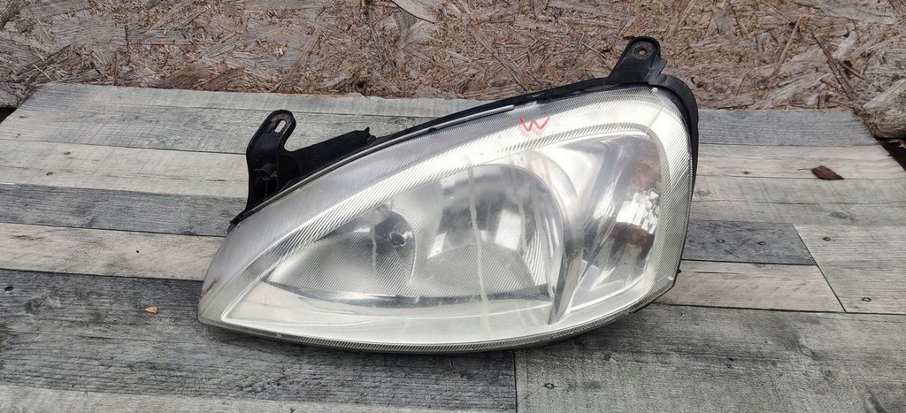 LAMPA LEWA REFLEKTOR LEWY PRZÓD EU KIEROWCY OPEL CORSA C COMBO C