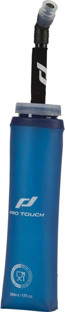 BUTELKA BIDON NA WODĘ NAPOJE ELASTYCZNY Z RURKĄ DO BIEGANIA 500ML