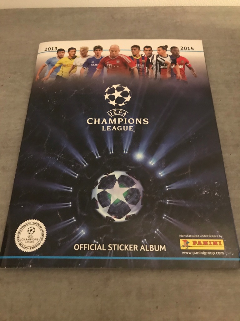 Album Panini Champions League 2013/2014 komplet