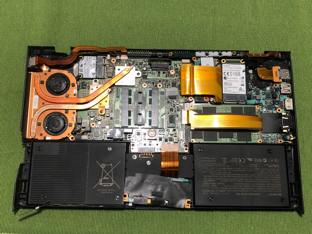 VAIO VPCZ2 SSD 128GB i5 4GB MODEM 3G NA CZĘŚCI !!!