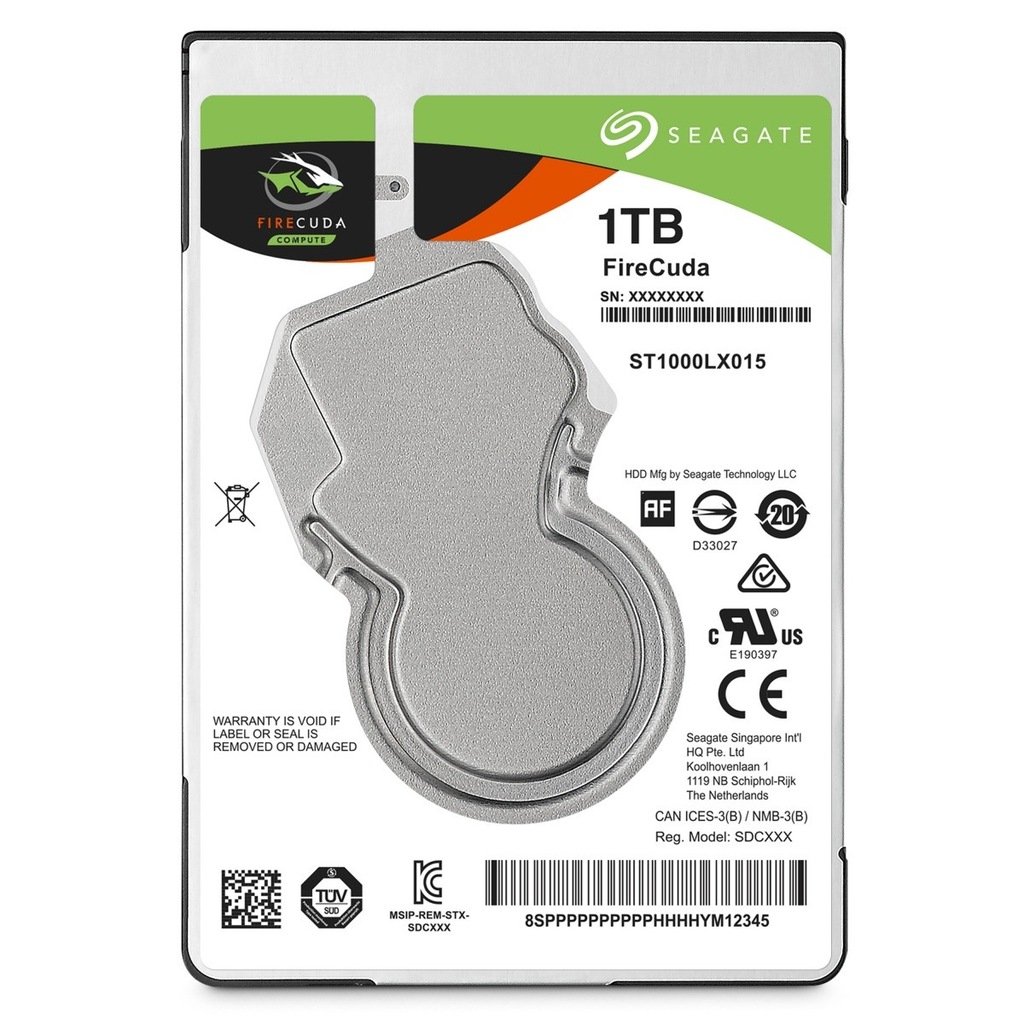 Dysk SHDD SEAGATE Firecuda 1TB 2,5'' 128MB