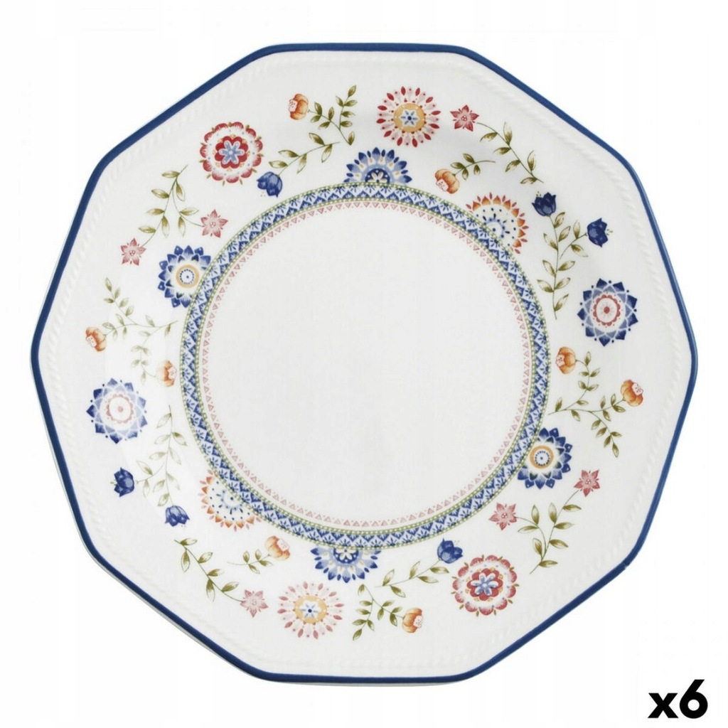 Talerz deserowy Churchill Bengal Ceramika Porcelánové nádoby (Ø 20,5 cm) (6