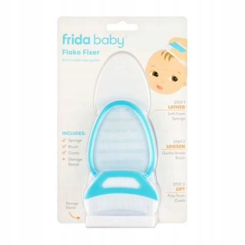 Frida Baby Flake Fixer 3-funkcyjny zestaw do pielęgnacji skóry głowy