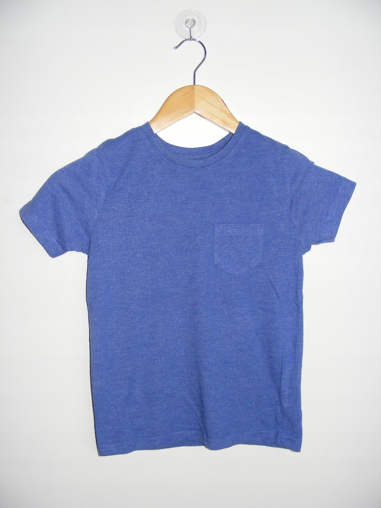 REBEL koszulka t-shirt z kieszonką 128 cm
