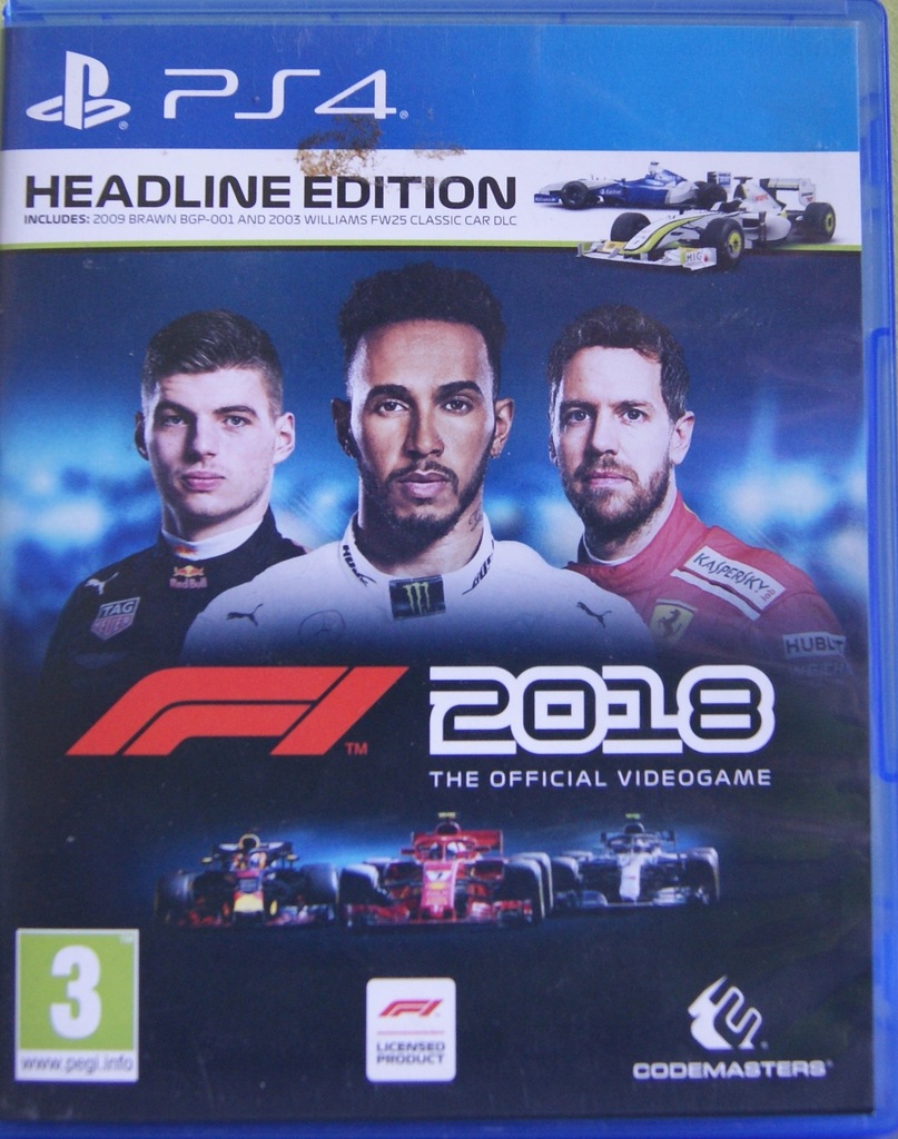 F1 2018 PL - Playstation 4