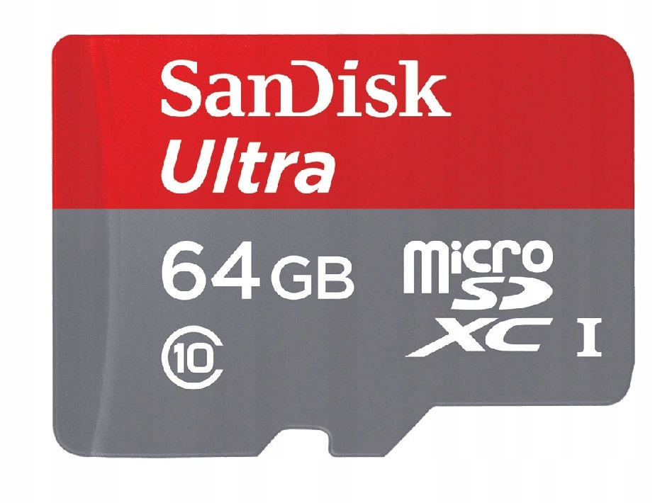 KARTA PAMIĘCI 64GB SANDISK MICRO SD ULTRA 100MB