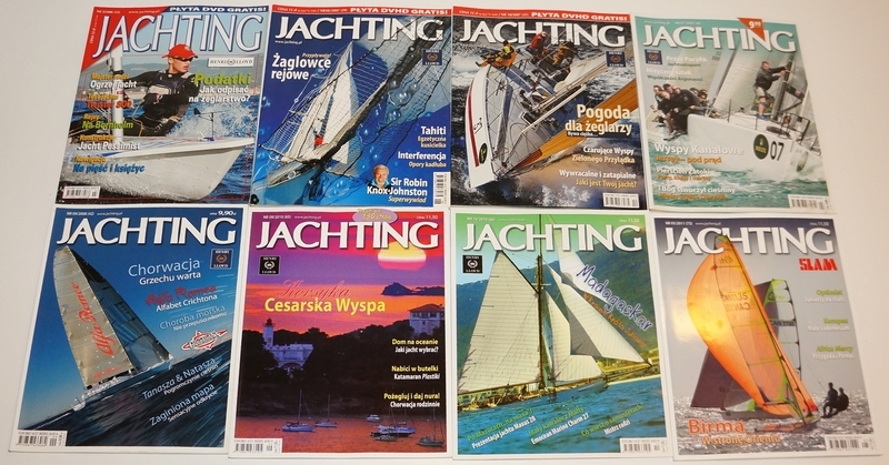 8 x magazyn "Jachting" (lata 2006-2011)