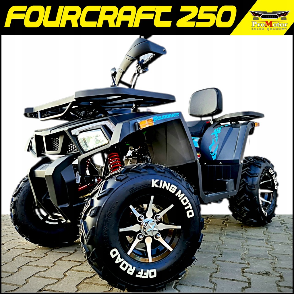 QUAD FOURCRAFT 250 ProMotor PROFESJONALNY 2021