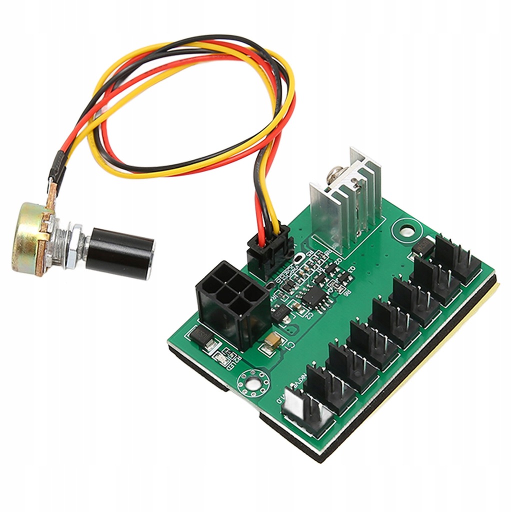 KONTROLER PWM WENTYLATORÓW 6PIN PC 12V