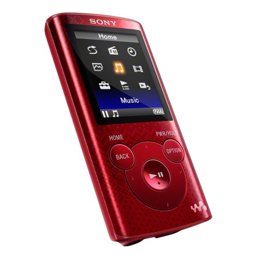 Odtwarzacz SONY MP3 MP4 NWZ-E384 Radio PL menu