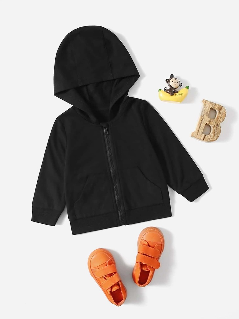 _LZ GWD CZARNA BLUZA Z KAPTUREM _/ 80