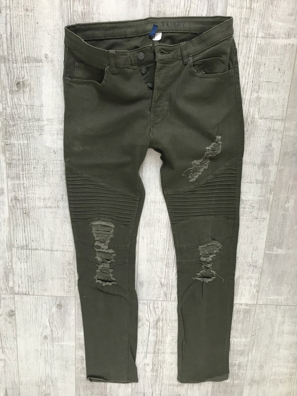 H&M__jeans męskie RURKI STRETCH___W34L34